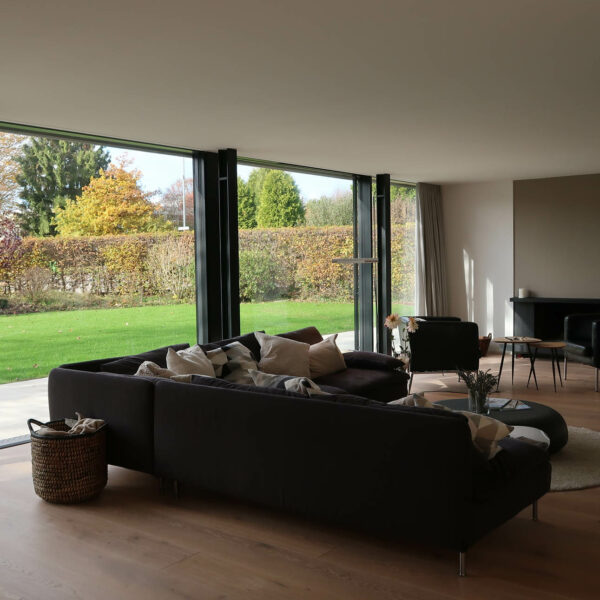 Blick aus dem Wohnzimmer