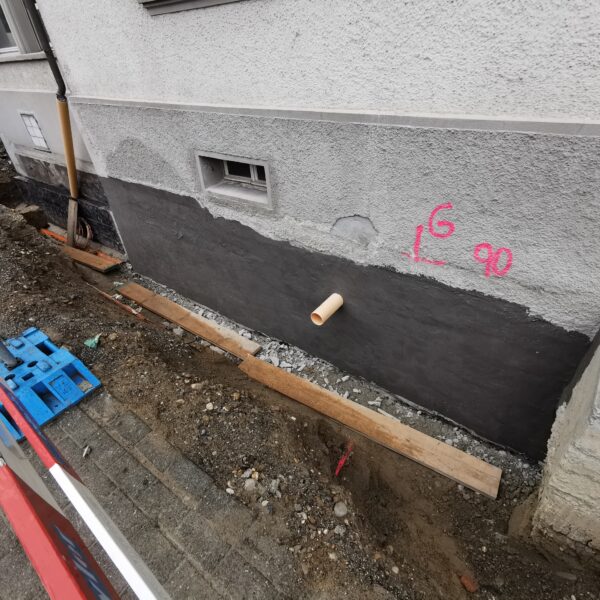 Abdichtung UG Aussenwand