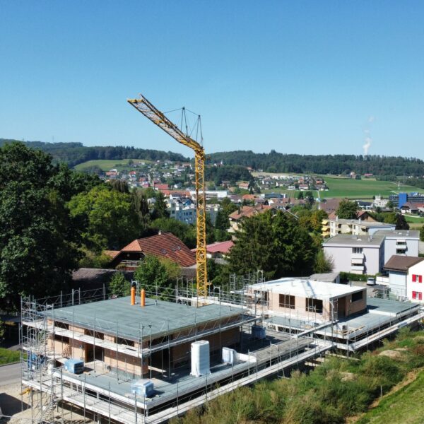 Drohnenfoto Rohbauende