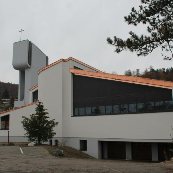 Fassaden und Dachsanierung Kirche Schöftland