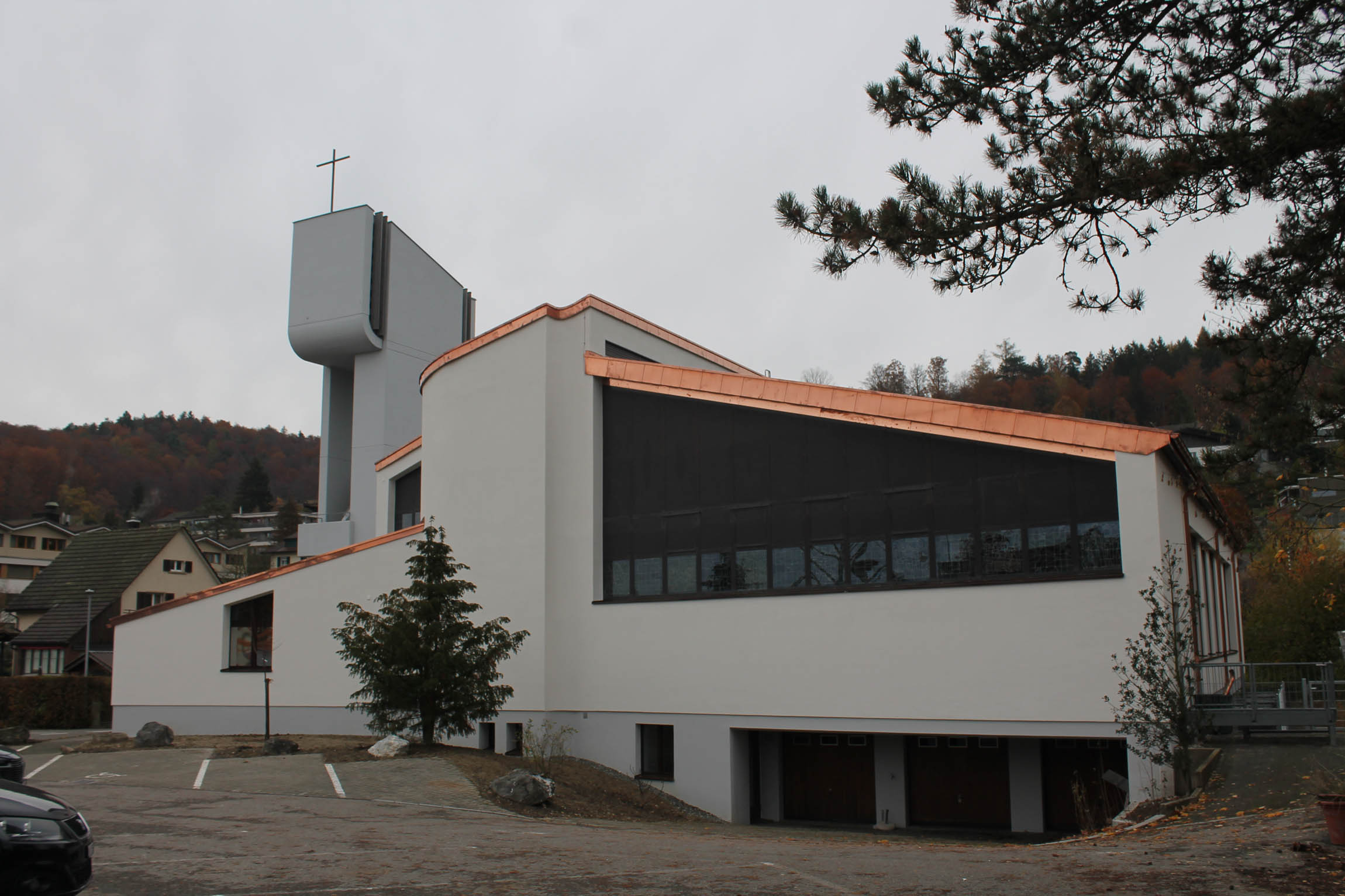 Fassaden und Dachsanierung Kirche Schöftland