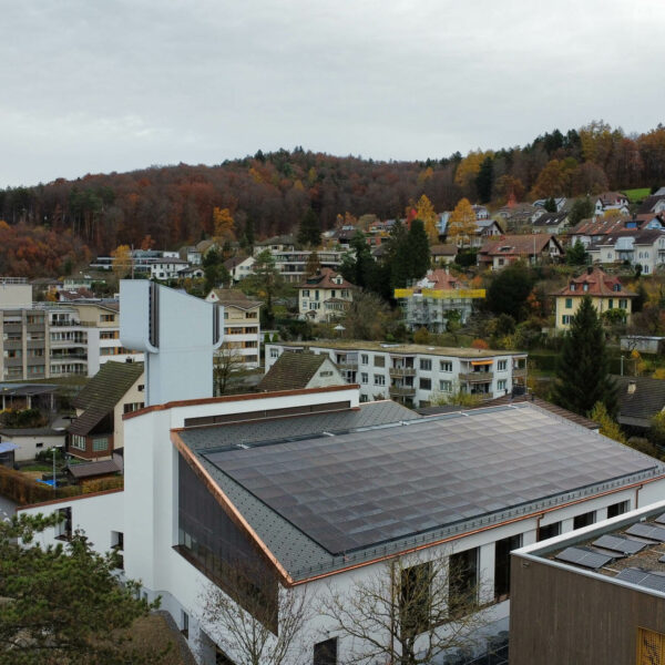 Photovoltaikanlage, Dachsanierung Kirche Schöftland