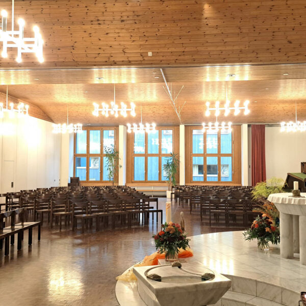 Ersatz Beleuchtung Kirchenschiff - Schöftland