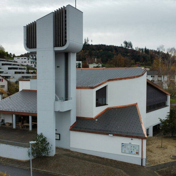 Energetische Gebäudehüllensanierung Kirche Schöftland