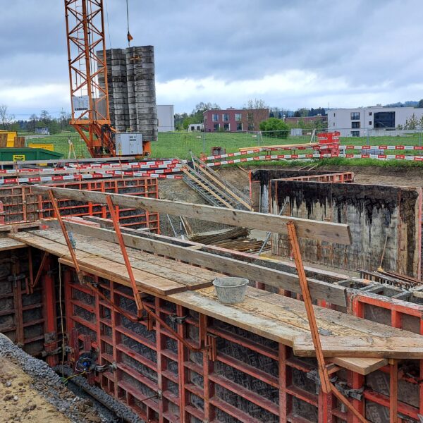 Wände Untergeschoss