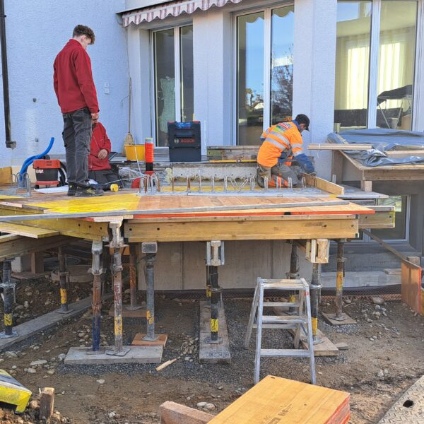 Terrasse Erdgeschoss