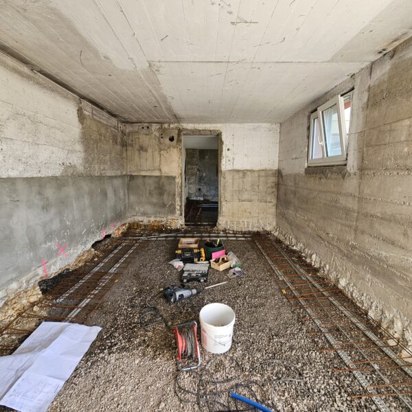 Armierung Bodenplatte Untergeschoss