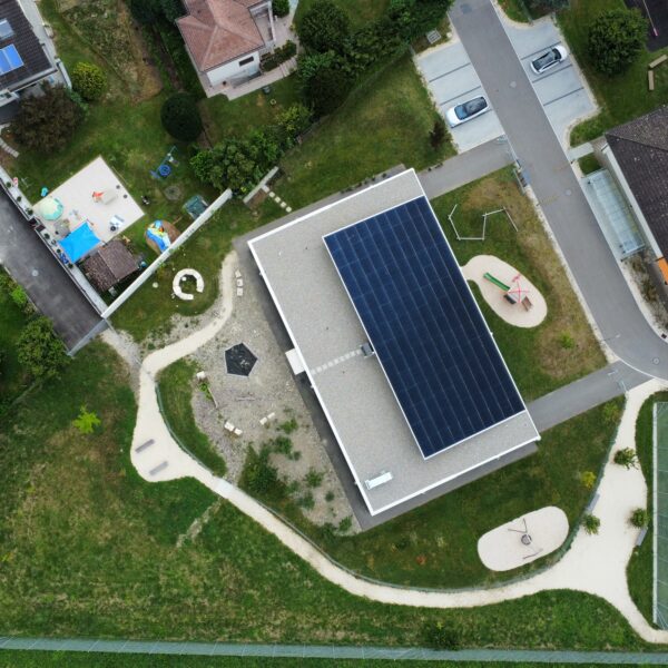 Luftbild Kindergartengelände