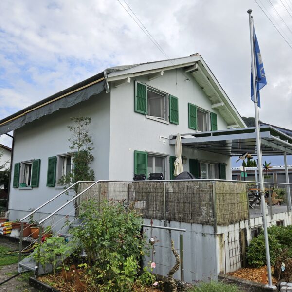 Südwestansicht vor Sanierung