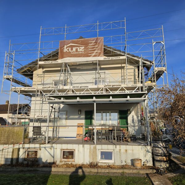 Fassaden Grundputz ergänzen