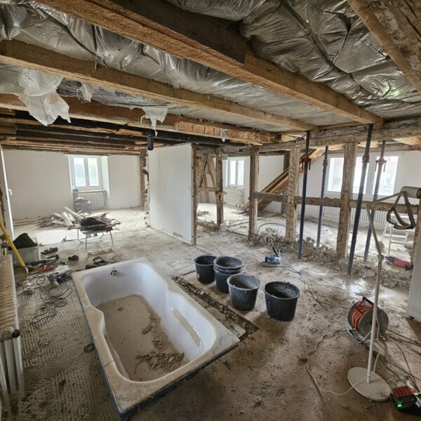 Rückbau Obergeschoss