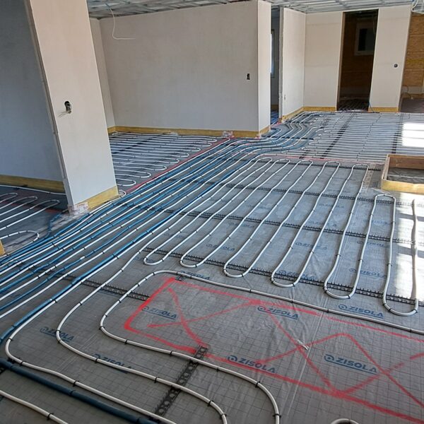 Bodenheizungsrohre