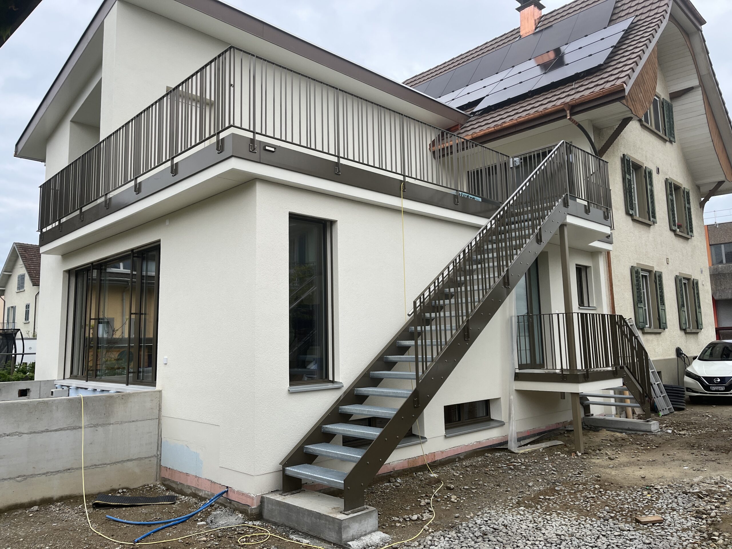 Gebäudehülle fertig