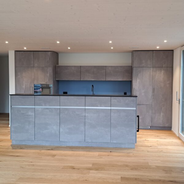 Küche in Betonoptik